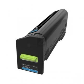 82K2UC0 / cyan / original LEXMARK Toner cyan / 82K2UC0 / 55000 S.