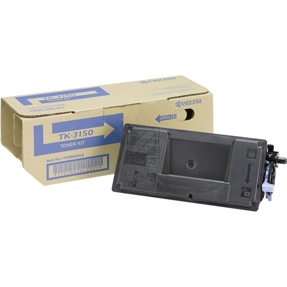1T02NX0NL0 // TK3150 / schwarz / original KYOCERA Toner schwarz / 1T02NX0NL0 / 14500 S.