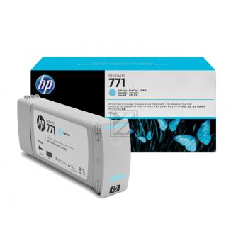 B6Y12A // 771C / cyan / original HP Tintenpatrone cyan hell / B6Y12A / 775.00 ml