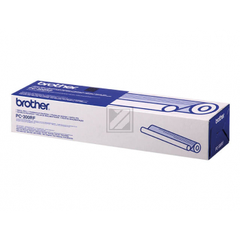 PC300RF / schwarz / original BROTHER ThermoTransferRolle / PC300RF