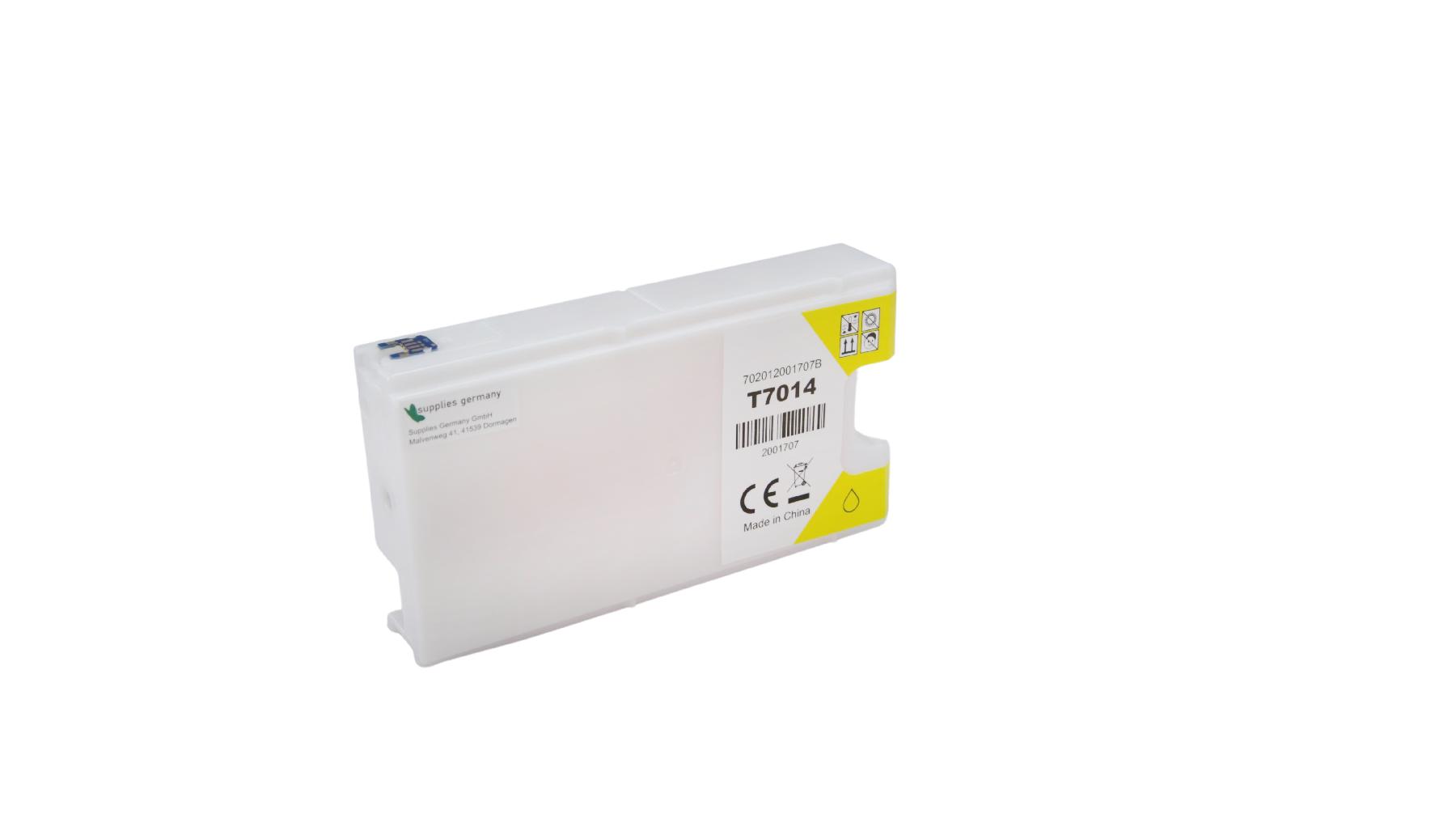 Alternativ Tinte Yellow für Epson / C13T70144010 / 34,2ml