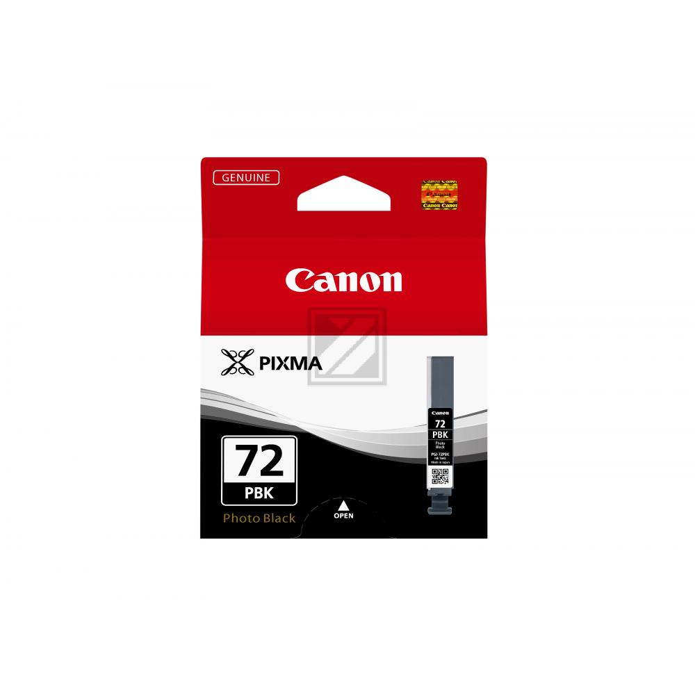 6403B001 // PGI72PBK / schwarz / original CANON Tintenpatrone schwarz hell / 6403B001 / 14.00 ml