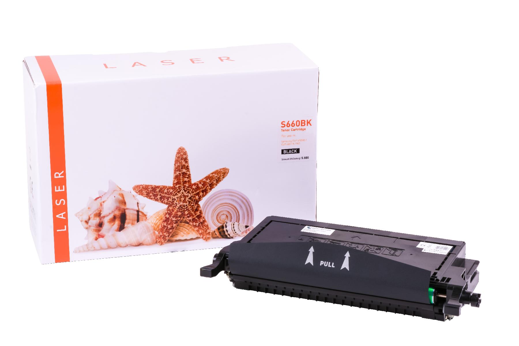 Alternativ Toner Black für Samsung  / CLPK 660 B/ELSK / 5.500 Seiten