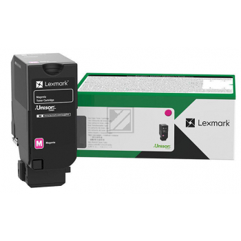 71C2XM0 / magenta / original LEXMARK Toner magenta / 71C2XM0 / 12500 S.