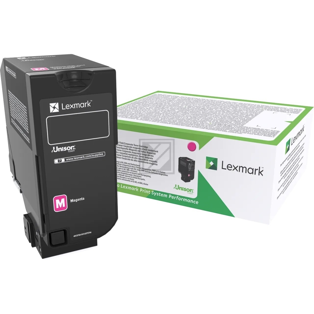 84C2HME / magenta / original LEXMARK Toner magenta / 84C2HME / 16000 S.