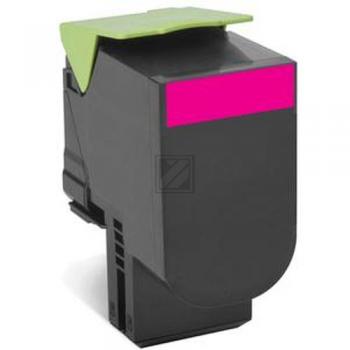 80C2SME // 802SM / original LEXMARK Toner magenta / 80C2SME / 2000 S.