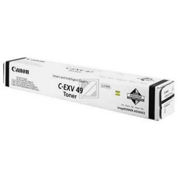 8524B002 // CEXV49 / schwarz / original CANON Toner schwarz / 8524B002 / 36000 S.