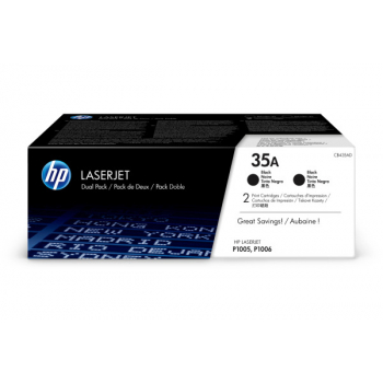 CB435AD // 35A / schwarz / original HP Toner schwarz / CB435AD / 1500 S.