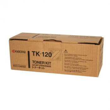 1T02G60DE0 // TK120 / schwarz / original KYOCERA Toner schwarz / 1T02G60DE0 / 7200 S.