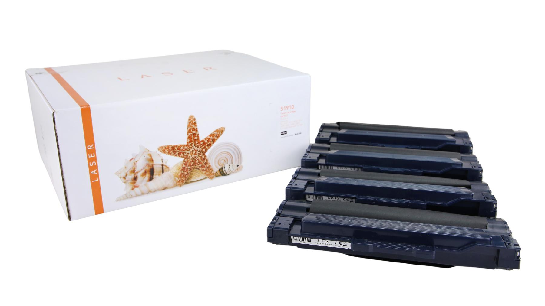Alternativ Toner Black für Samsu / MLTD1052L / 4x2.500 Seiten