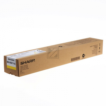 MX61GTYA / gelb / original SHARP Toner gelb / MX61GTYA / 24000 S.
