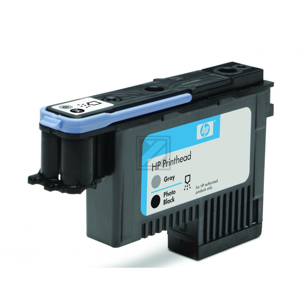 C9380A // 72 / schwarz / original HP Druckkopf grau / C9380A