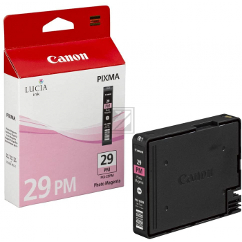 4877B001 // PGI29PM / magenta / original CANON Tintenpatrone magenta hell / 4877B001 / 228 S. / 36.00 ml