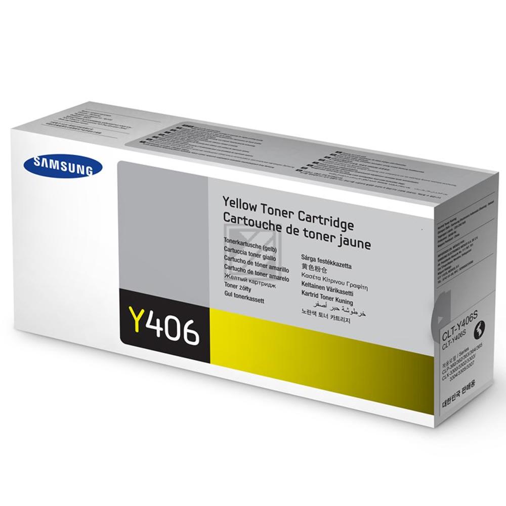 SU462A // CLTY406S / gelb / original SAMSUNG Toner gelb / SU462A / 1000 S.