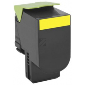 70C2XY0 // 702XY / gelb / original LEXMARK Toner gelb / 70C2XY0 / 4000 S.