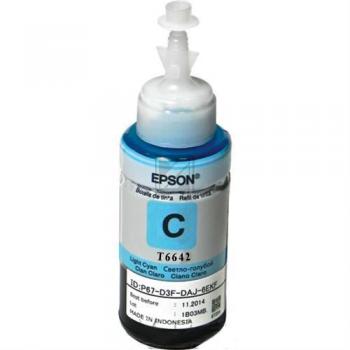C13T664240 // 664 / cyan / original EPSON Tintenflasche cyan / C13T664240 / 70.00 ml