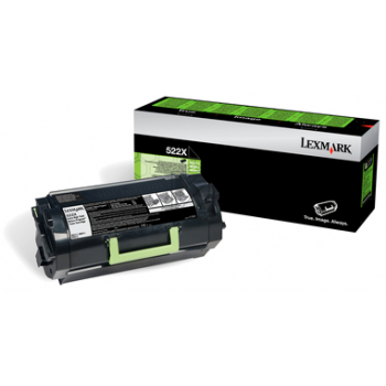 52D0XA0 // 520XA / schwarz / original LEXMARK Toner schwarz / 52D0XA0 / 45000 S.