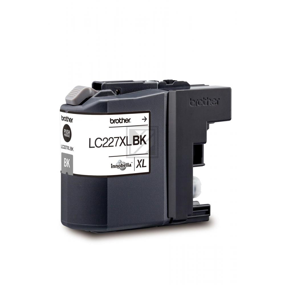 LC227XLBK / original BROTHER Tintenpatrone schwarz / LC227XLBK / 1200 S. / 25.00 ml