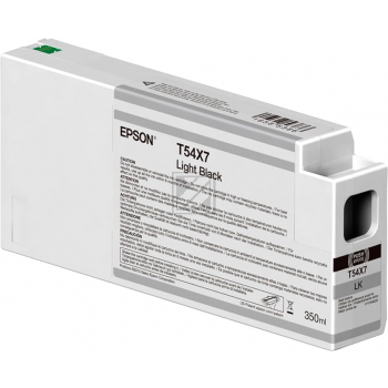 C13T54X700 // T54X600 / original EPSON Tintenpatrone schwarz hell / C13T54X700 / 350.00 ml