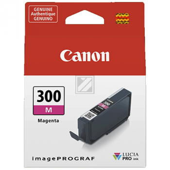 4195C001 // PFI300M / original CANON Tintenpatrone magenta / 4195C001 / 14.40 ml