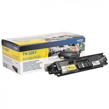 TN326Y Original Toner Yellow für  Brother / TN326Y / 3.500 Seiten