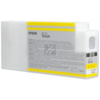 C13T642400 // T6424 / gelb / original EPSON Tintenpatrone gelb / C13T642400 / 150.00 ml