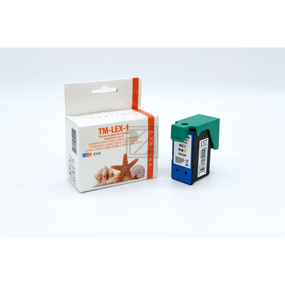Refill Tinte Color für Lexmark / 18CX781 / 21ml