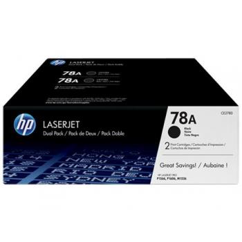CE278AD // 78A / schwarz / original HP Toner schwarz / CE278AD / 2100 S.