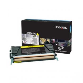 Lexmark Cartridge Yellow (X746A3YG) 7k VE 1 Stück  / X746A3YG