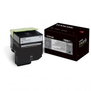 70C0X10 LEXMARK CS510 TONER BLACK / 70C0X10