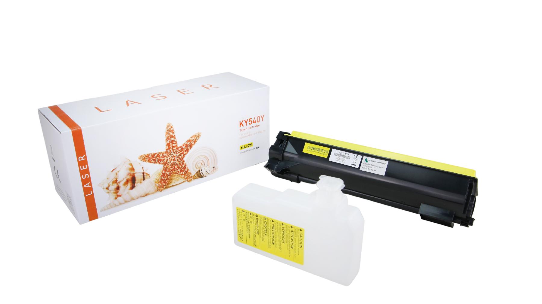Alternativ Toner Yellow für Kyocera  / TK540Y / 4.000 Seiten