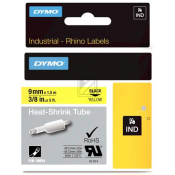18054 // S0718290 / schwarz / original DYMO Prägeband / 18054