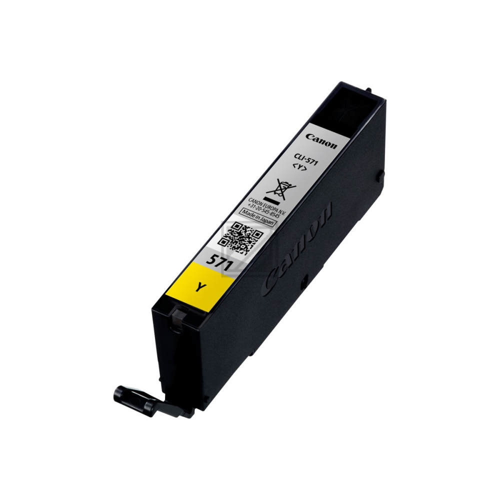 0388C001 // CLI571Y / gelb / original CANON Tintenpatrone gelb / 0388C001 / 323 S. / 6.50 ml
