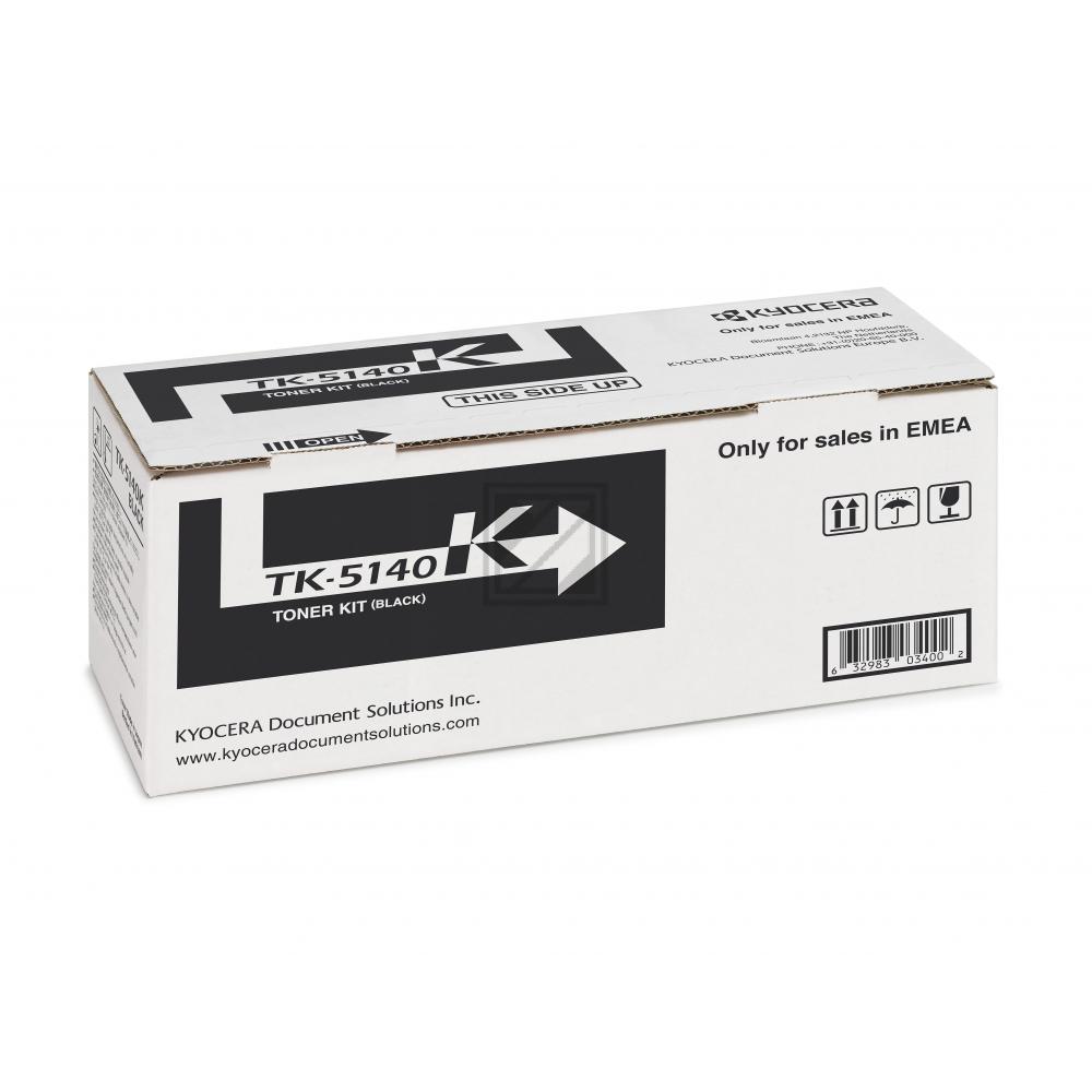 1T02NR0NL0 // TK5140K / schwarz / original KYOCERA Toner schwarz / 1T02NR0NL0 / 7000 S.