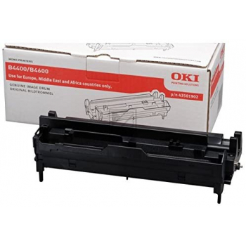 43501902 / schwarz / original OKI Drum Kit / 43501902 / 19800 S.