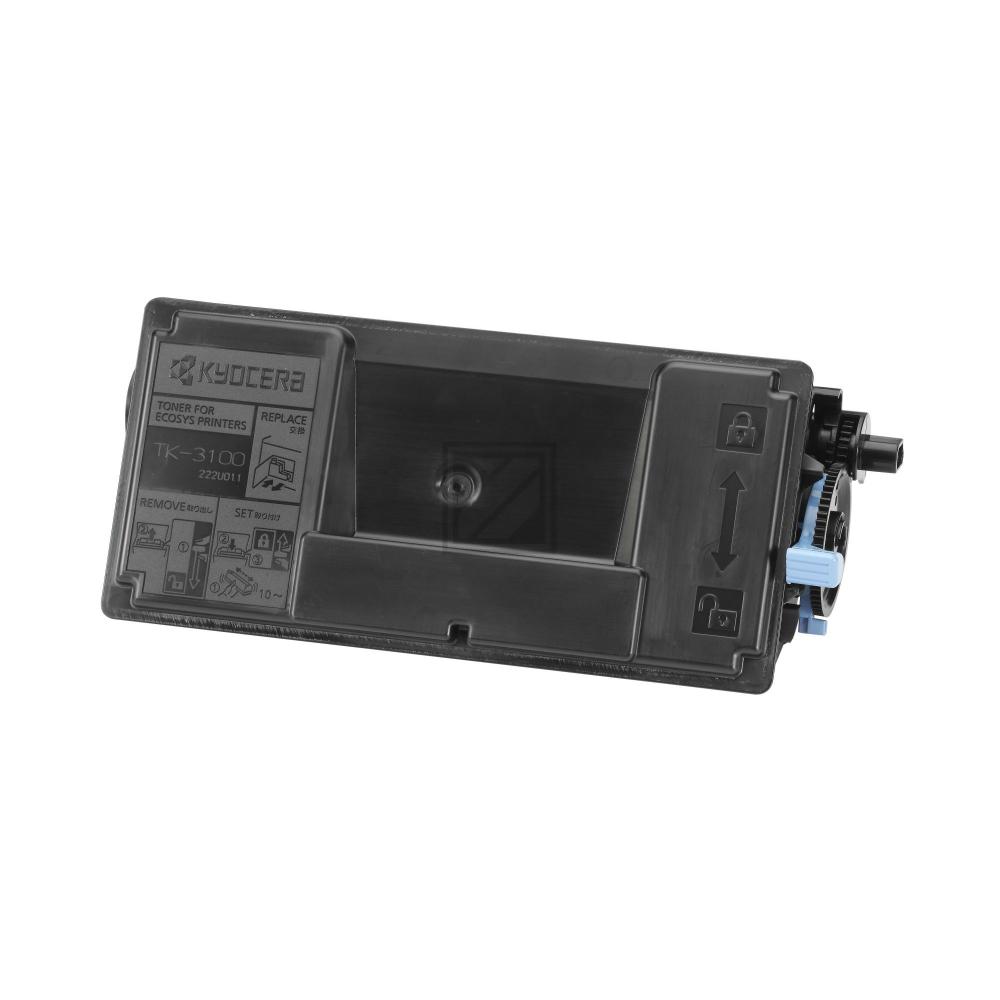 1T02MS0NL0 // TK3100 / schwarz / original KYOCERA Toner schwarz / 1T02MS0NL0 / 12500 S.