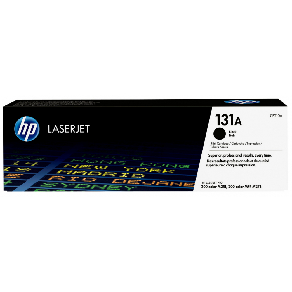 CF210A // 131A / schwarz / original HP Toner schwarz / CF210A / 1600 S.