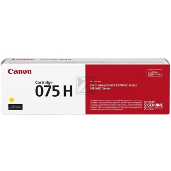 6366C002 // 075H / gelb / original Canon Toner gel / 6366C002 / 2500 S.