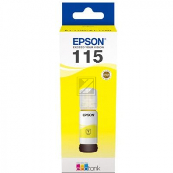 C13T07D44A // 115 / gelb / original EPSON Tintenpatrone gelb / C13T07D44A / 6200 S. / 70.00 ml