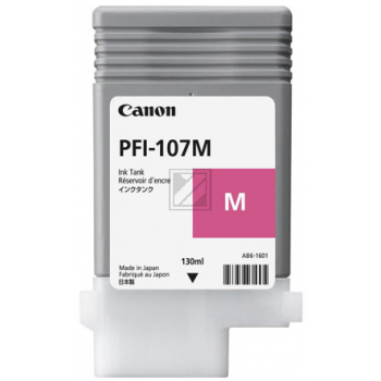 6707B001 // PFI107M / magenta / original CANON Tintenpatrone magenta / 6707B001 / 130.00 ml