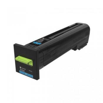 82K0U20 / cyan / original LEXMARK Toner cyan / 82K0U20 / 55000 S.