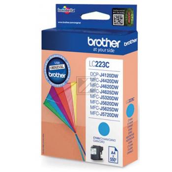 LC223C // Cyan // original // Tinte f. Brother DCP / LC223C /  550 Seiten