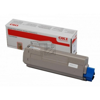 44315308 / schwarz / original OKI Toner schwarz / 44315308 / 8000 S.