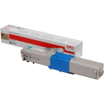 44469706 / cyan / original OKI Toner cyan / 44469706 / 2000 S.