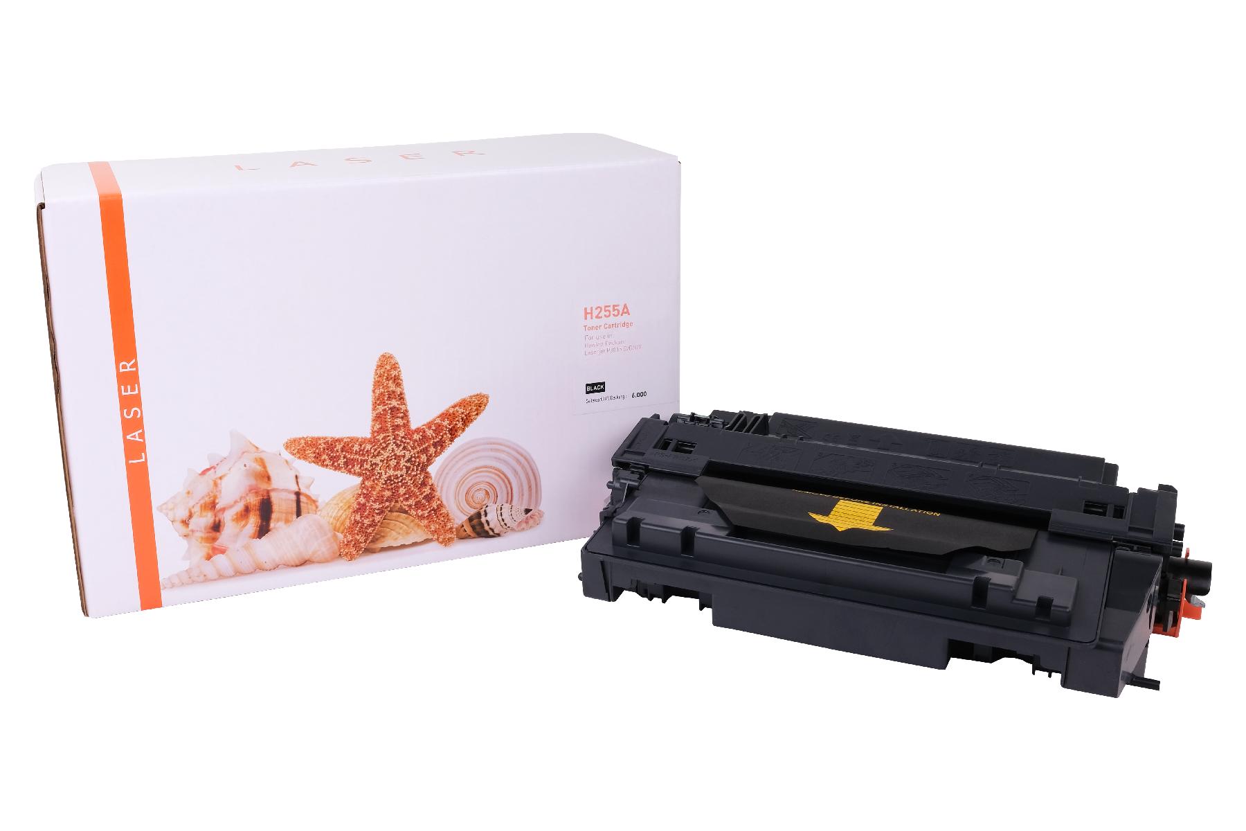Alternativ Toner Black für HP / CE255A / 55A / 6.000 Seiten