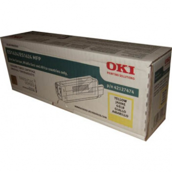 42127474 / gelb / original OKI Toner gelb / 42127474 / 5000 S.