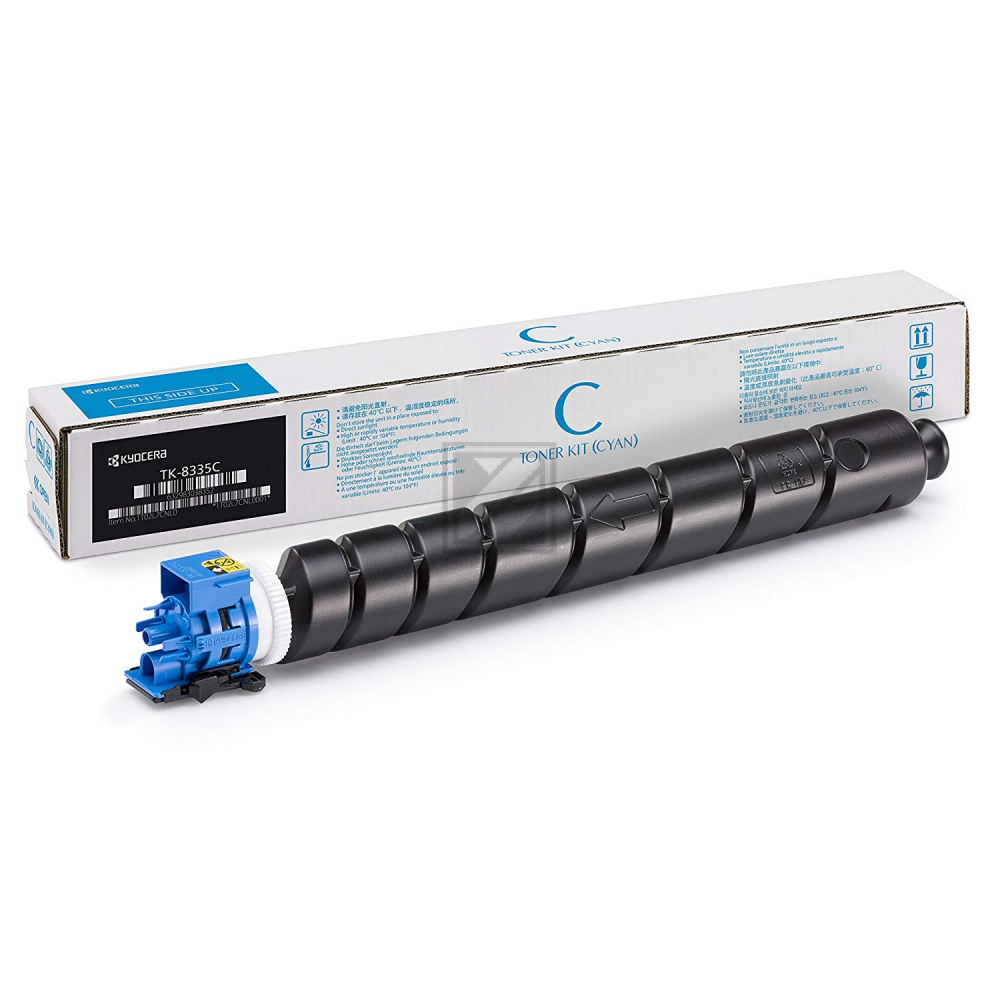 1T02RLCNL0 // TK8335C / cyan / original KYOCERA Toner cyan / 1T02RLCNL0 / 15000 S.