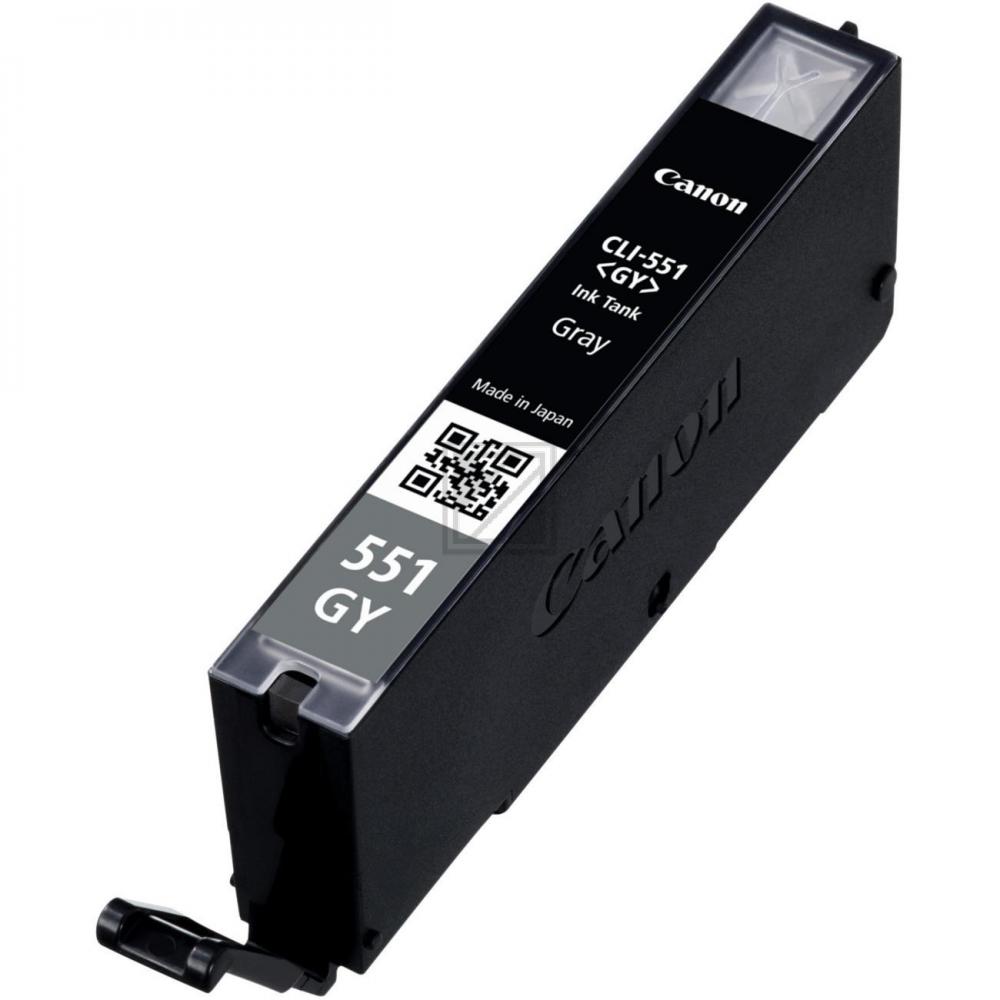 6447B001 // CLI551GYXL / original CANON Tintenpatrone grau / 6447B001 / 3350 S. / 11.00 ml