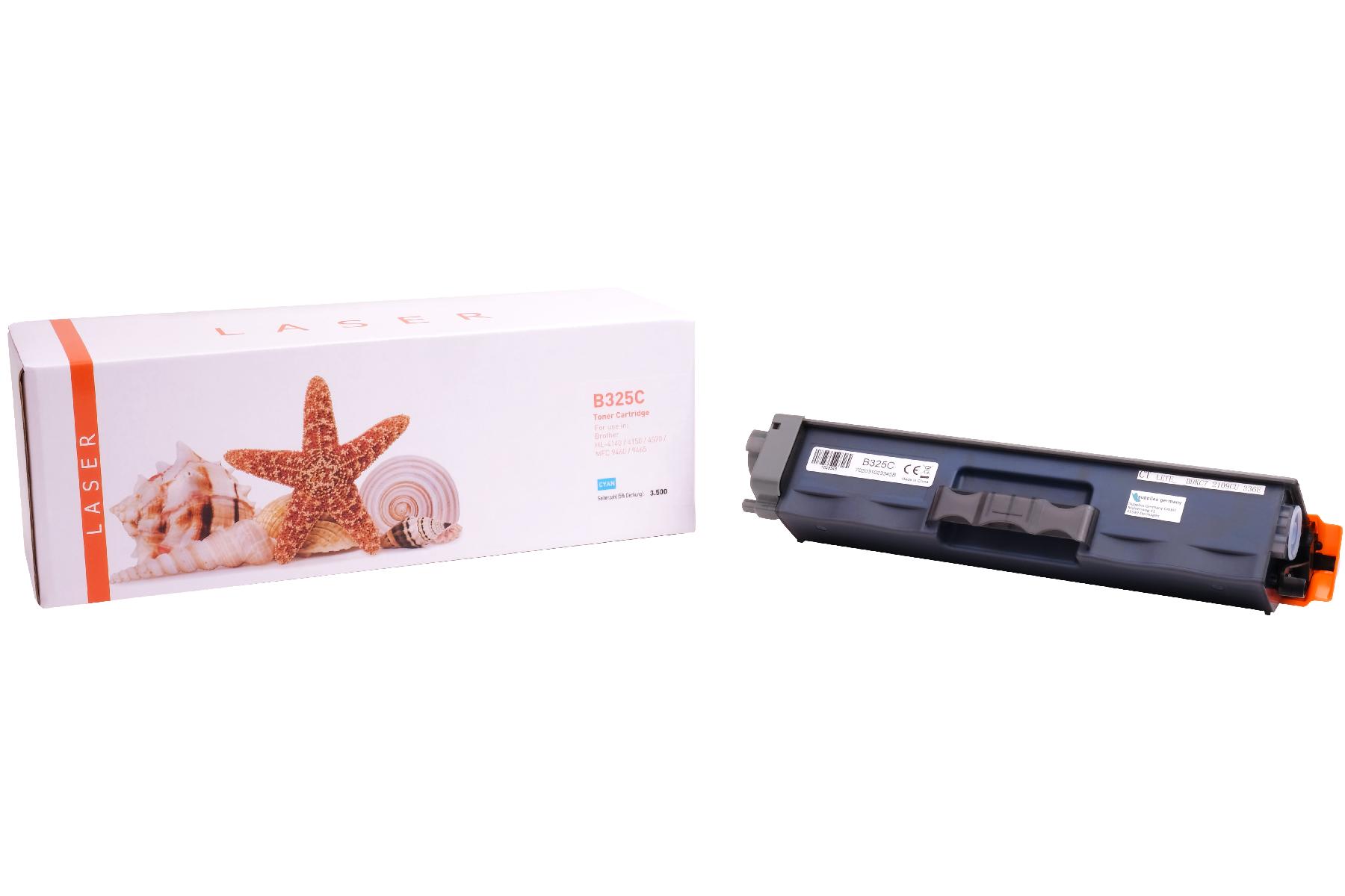 Alternativ Toner Cyan für Brother  / TN325C / 3.500 Seiten