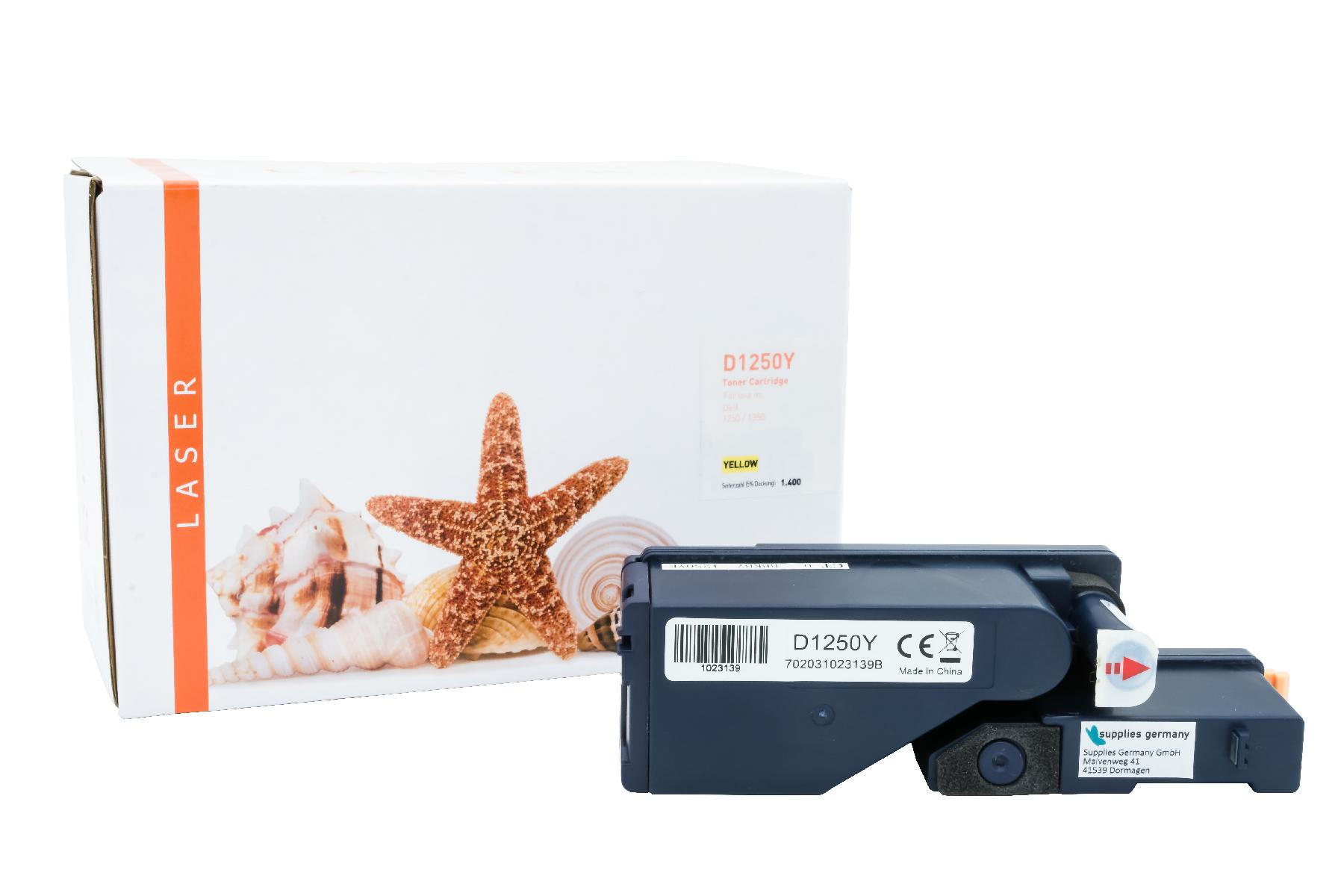 Alternativ Toner Yellow für Dell / 25MRX / 1.400 Seiten